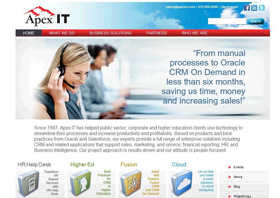 Permalink to Your Website: Refresh or Overhaul? We recently completed a website refresh for client, Apex IT