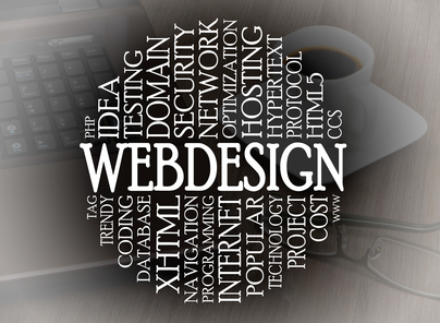 Permalink to The Differences Between A Custom Designed Website & One Made From a Template Word cloud webdesign concept